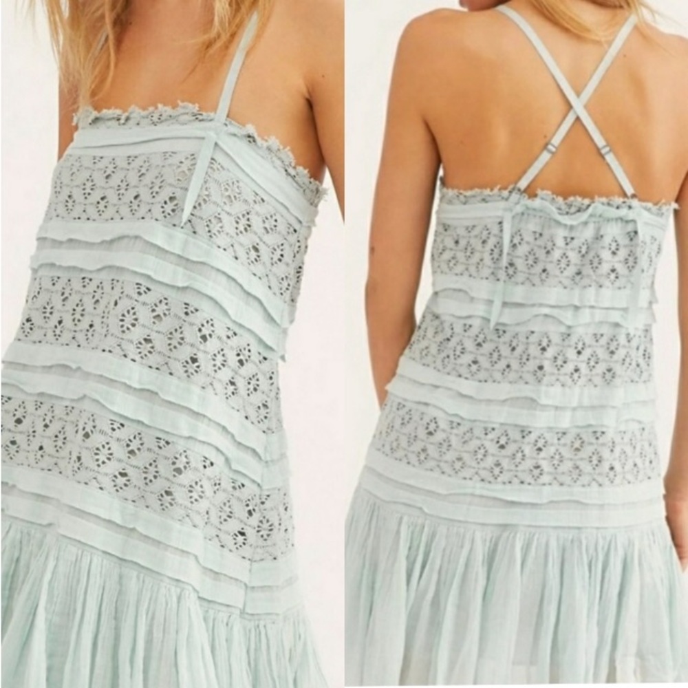 NWT Free People black Shailee dress XL - Picture 6 of 13